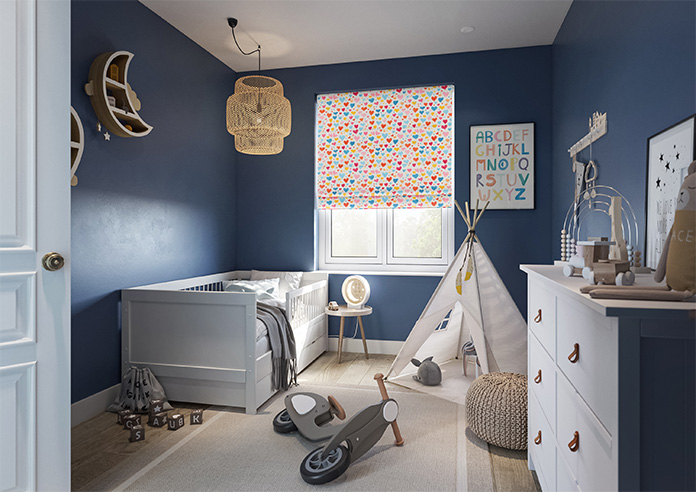 Sweetheart, Multi - Twist&Fit Roman Blind - Image 6